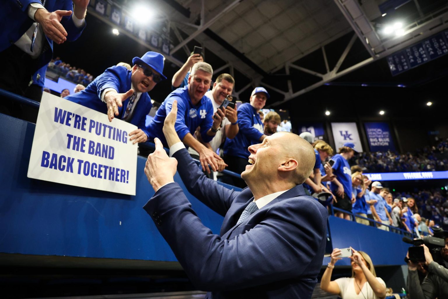 Mark Pope introduced to Kentucky fans as new head coach for first time