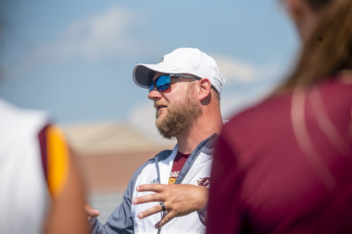 Central Michigan women's soccer head coach Jeremy Groves | Photo provided by CMU Athletics