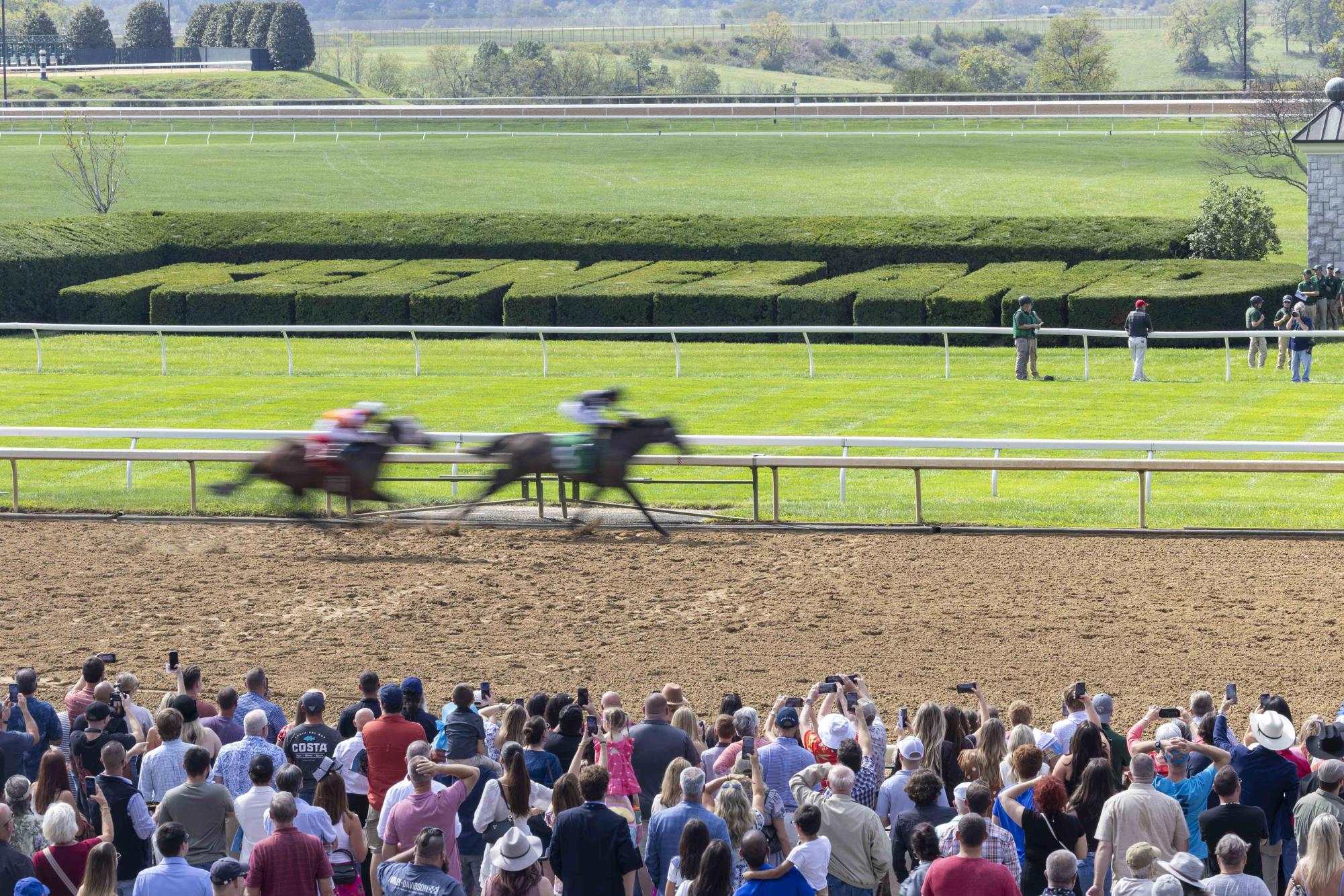 Horse racing fans from across the country attend Keeneland’s annual Fall Meet