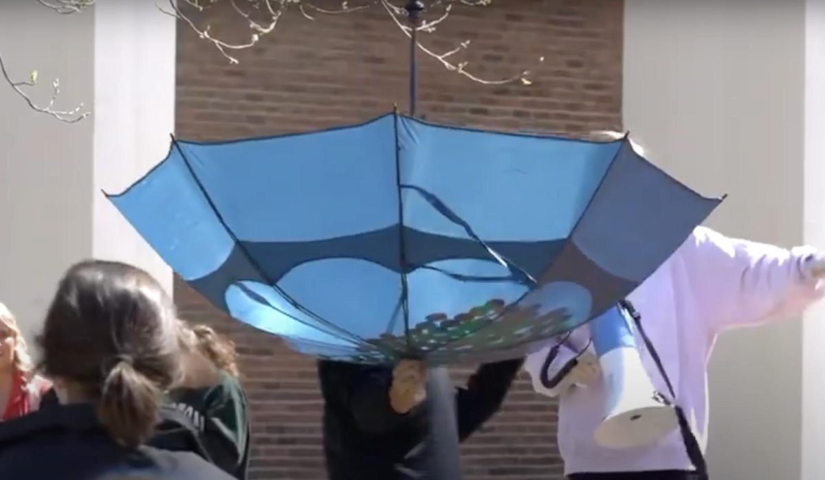 VIDEO: Students win prizes at the annual Ping Pong Ball Drop event