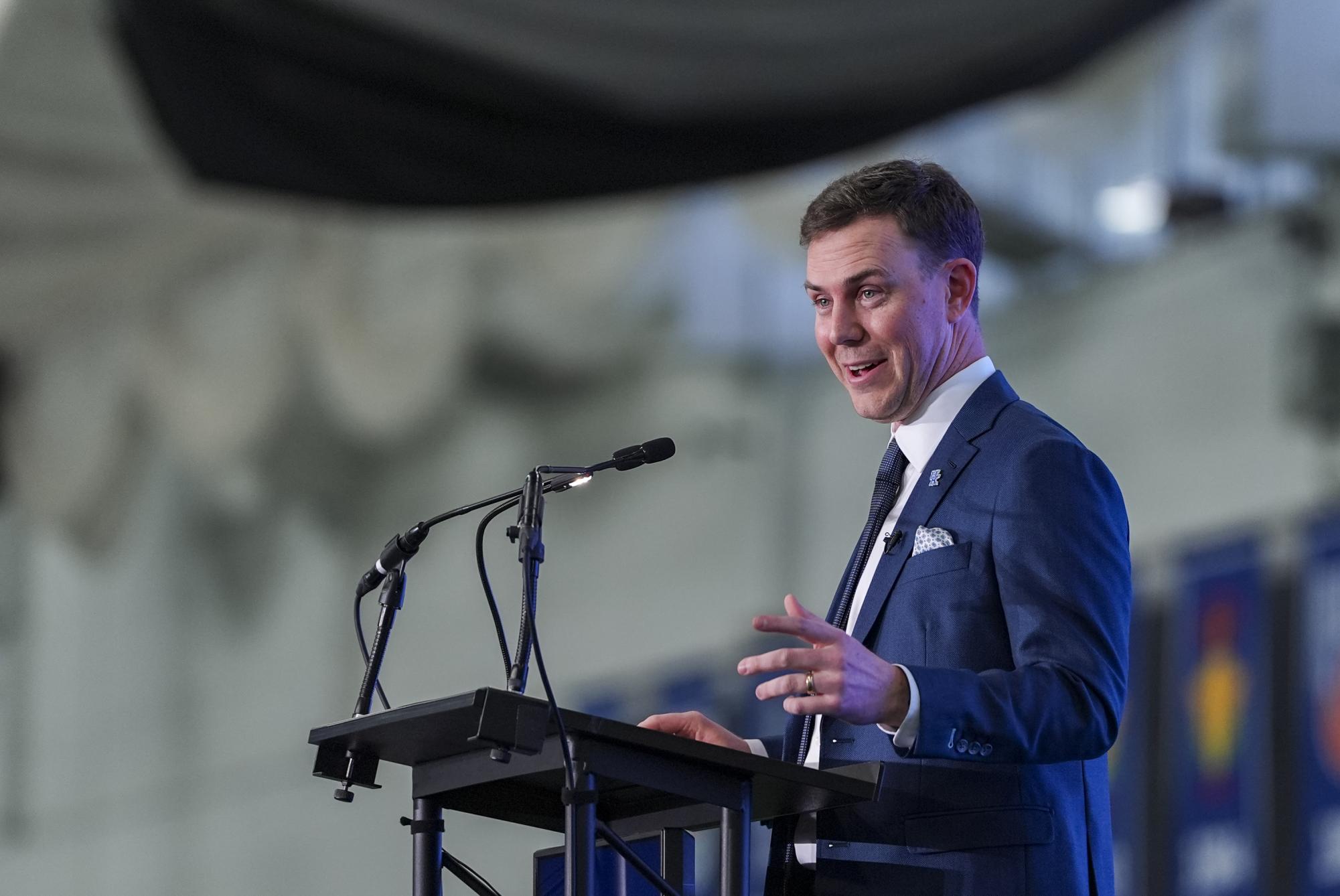 ‘Because of me': Confidence, culture define Will Stein's message at SEC Football Media Days