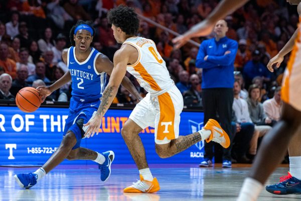 CARDIAC CATS: Kentucky men’s basketball secures third straight win, tops No. 24 Tennessee 80-78 in final seconds